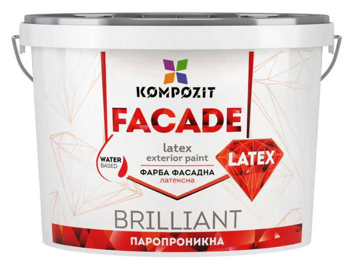 Фарба фасадна KOMPOZIT FACADE LATEX